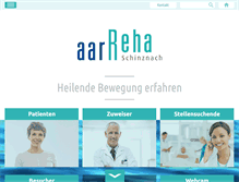 Tablet Screenshot of aarreha.ch